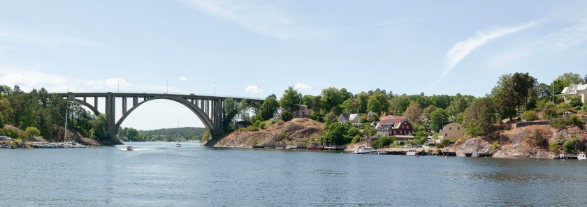 Smalle sund op weg naar de scheren