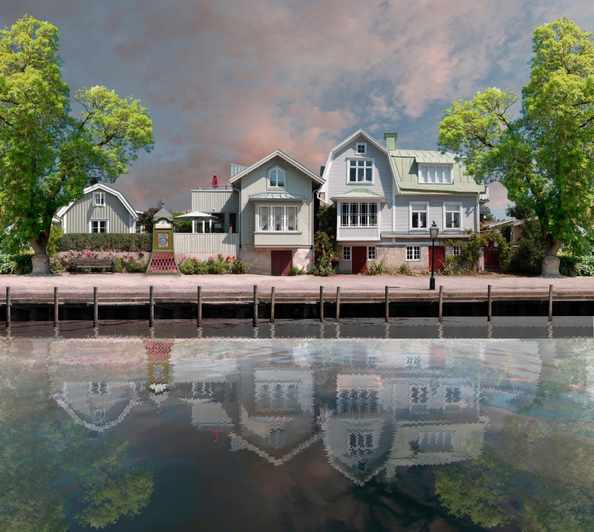 Stadsgezicht Trosa kopie